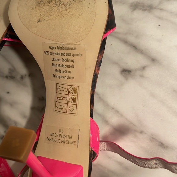 Jeffery Campbell Angelic cheetah Animal print heels 8.5 Y2k Mean girls 💋 - Picture 4 of 5